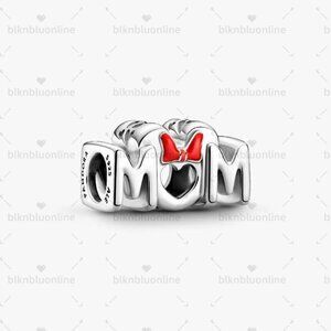 Pandora Disney Minnie Mouse Bow & Mum Charm